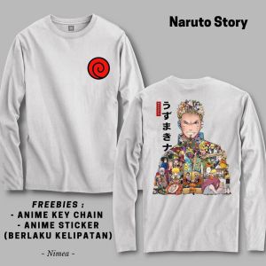 Kaos Panjang Naruto Uzumaki Story - Nimea