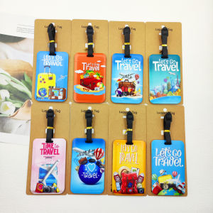 Thẻ Hành Lý Du Lịch Dành Cho Nam Giới Hãy Đi Du Lịch Hộp Đựng Địa Chỉ ID Vali Vé Lên Máy Bay Hành Lý Di Động Dành Cho Bé Trai