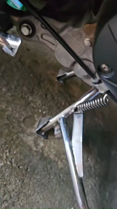 Center And Side Stand With Spring For Honda Click Version 2 And Version ...