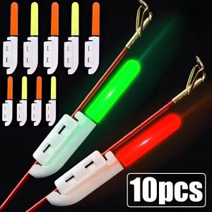 2Pcs Waterproof Electronic Fishing Rod Light CR425 Battery Alarm Strobe Pole Light Luminous Lamp Fishing Tackle Fishing Accessories