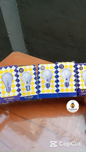 Bohlam Pijar Lampu Filamen Warm White 5w 10w 15w 25w E27 Kekuningan
