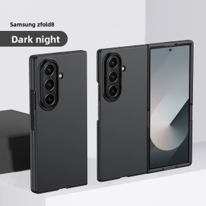 szhaiyu | Phone Case for Samsung Z Fold 8 7 6 5 4 3 Fold5 Fold7 Fold6 Fold8 Ultra 5G Cover Solid Color Fully Wrapped Skin Feel