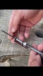 Screw Bit Holder Spring-Loaded Screw Holder Bit Retaining Adapter Tool Quick Release Attachment For Garage Repair Hardware Home
