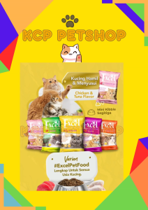Makanan Kucing Kering Cat Food Dry Food Excel Fresh Pack Kemasan Fresh 500g