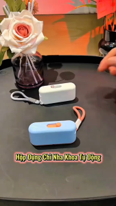 Hộp đựng tăm chỉ nha khoa thiết kế nhỏ gọn tiện lợi đảm bảo vệ sinh