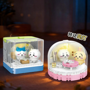 Enlighten | Glowing Hut Building Block Figure Chiikawa Characters Toy