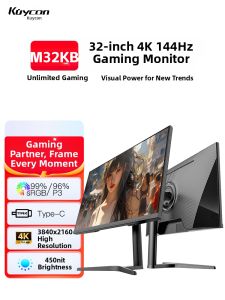 KUYCON | 4K 144Hz Gaming Monitor 32 inches
