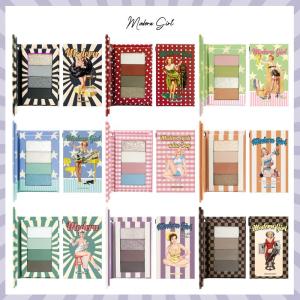 Colorrose Modern Girl Quad Eye Shadow Palette Earth Tone Milk Tea Eye Shadow Easy to Color Eye Makeup Enhance Skin Color Any Skin Type