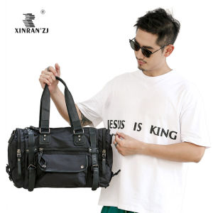 Túi Du Lịch Nam Dung Tích Lớn Có Khóa Kéo Chống Thấm Nước Túi Đeo Vai Đơn Túi Đeo Chéo Thường Ngày Túi Công Sở Túi Đeo Vai Rộng Rãi