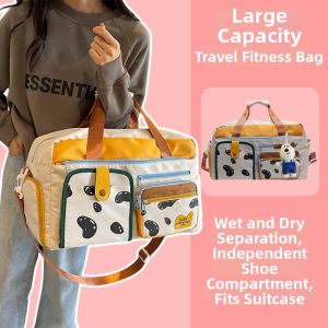 Large Capacity Waterproof Separate Travel Bag
