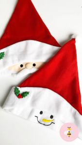 Pinky Bee Topi Natal Santa Bordir 66252400