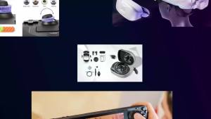 DEVASO | Hộp Đựng Nintendo Switch OLED Chống Nước - Hộp Đựng Có Túi Nhựa Bảo Vệ Chống Rơi An Toàn Cho Phụ Kiện Trò Chơi
