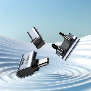 pisen | Lightning 4 & USB4 Compatible 90 Degree Adapter for Data Transfer