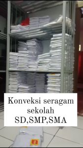 Celana SD panjang anak laki-laki pinggang karet seragam sekolah SD terbaik katun drill