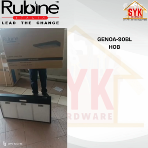 SYK Rubine Slim Hood Genoa Series Kitchen Hood and Hob Set Cooker Hood Gas Stove Penyedut Asap Dapur