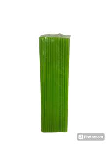 หลอดดูดน้ำพลาสติก คละสี ยกมัด 50 ห่อ   คละสี