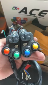 Motorcycle All function Handle Switch Left and Right Side (set) Alloy For UNIVERSAL Motors