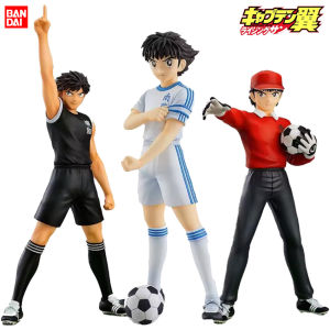 Bandai | Hot Captain Tsubasa Anime Figure 18cm Ozora Tsubasa Action Figures Hyuuga Wakabayashi/ KojirouGenzou Gift Collection Model Toys