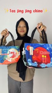 TAS CHINA TAS JING JING TALI SUMBU READY 6 MOTIF SIAP KIRIM