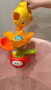 Baby Watering Flowers Bath Toy Set | Baby Bath Toy with Rinse Cup | Cute Water Flower Toy for Kids