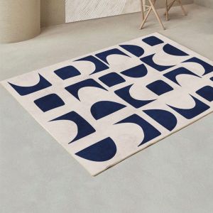 MOLORE | Modern Simple Abstract Morandi Thickened Soft Carpet