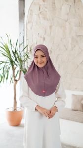 Hijab Kamila Non Pad Size L Kerudung Instan Piguin Non Pad Jersey Termurah