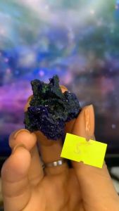 Viên đá khoáng vật Azurite Machalite MAgic tự nhiên năng lượng Vũ trụ 5