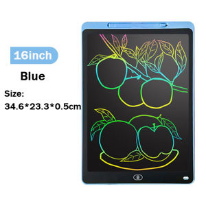 GD SESON [Colorful Screen]8/12/16Inch Kids Electronic Drawing Board LCD Screen Writing Tablet