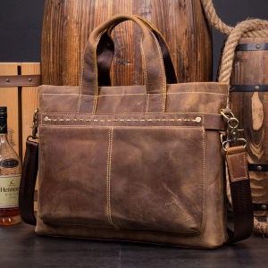 Mantime | Vintage Handmade Leather Mens Bag