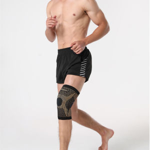 1Pcs Copper Knee Brace -Copper Knee Sleeve Compression for SportsWorkoutArthritis Pain Relief and Support