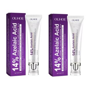 OUHOE | Anti-Acne Hydrating Cream 14% Azelaic Acid Repair Skin Barrier Soothe Redness Reduce Acne Scars Calming Moisturizing Face Cream