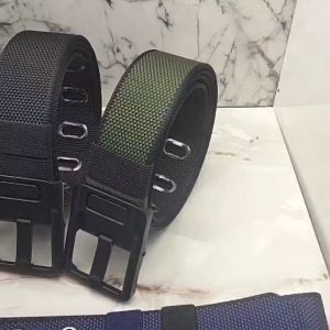 Ikat Pinggang Pria Sabuk Nylon Bolak Balik Tali Canvas Sabuk Pria Dewasa Men Belt