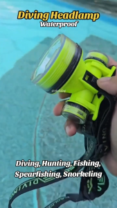 DecorGem LED Flashlight Waterproof Rechargeable Super Bright Heavy Duty Long Life Long Shot Cap Clip Light#SDT