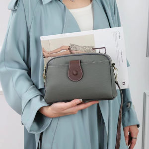 Royal Bagger Shoulder Sling Bags for Women Genuine Cow Leather Corssbody Phone Pocket Purse Ladies Small Satchel 88339