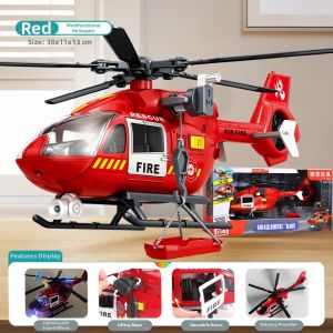 YAOLAN | Police Rescue Helicopter Toy Model