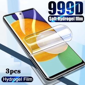 3Pcs Hydrogel Film For Xiaomi Redmi Note 14 5G Redmi 14C 5G Turbo 4 Note 14 Pro 5G Screen Protector For Note 14Pro+ 5G Film