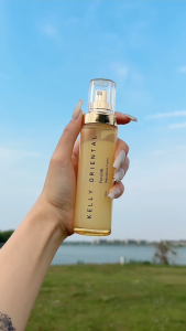 Kelly Oriental PureSilk Rebalancing Toner 100ml | Ginseng Rice Ferment Yeast Essence Water | Anti-Aging Anti-Wrinkle Facial Toner | Hydrating Brightening Soothing Repair Skincare