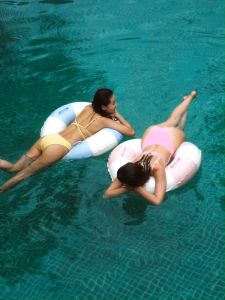 Yukari Swim Women One Piece Swimsuit Hollow Out Back Swimwear for Summer Eco-friendly Fabric