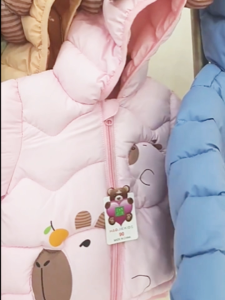[Fast Shipping] 2-8Y Kids Hooded Coat Cute Animal Pattern Soft Cozy Warmth Jacket for Outdoor