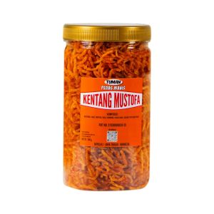 Kentang Mustofa Tuman Kemasan Toples 1000ml 250 Gram Pedas Manis