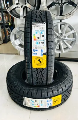 225/70R15 100S Continental AX6 TW680A ยางใหม่ปี24🇹🇭ราคาโปร1แถม1=ได้2เส้น✅แถมจุ๊บลมยางแท้😍 มีรับประกันนาน7 ปี✅❤️
