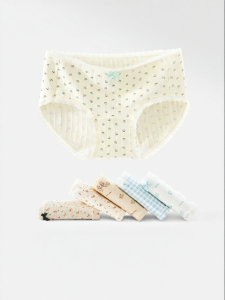 Baisina | Antibacterial 100% Cotton No Mark Underwear