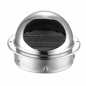 Flusso Grill Penutup Inline Duct Booster Fan Stainless Steel