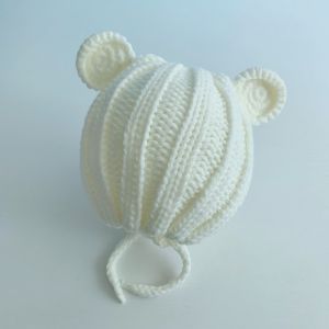 Baby Hat Autumn and Winter Super Cute Handmade Deer Ear Earmuffs Hat Boys and Girls Wool Sleeve Cap Baby Cap Winter