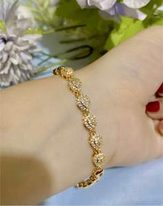 GELANG XUPING EMAS 7 MODEL TERBARU ANTI LUNTUR