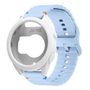 Vỏ Bảo Vệ Bằng Silicon Có Dây Đeo Cho Garmin Forerunner 165 Dây Đeo Cổ Tay Thể Thao Dây Đeo Mềm Chống Trầy Xước Cho Đồng Hồ