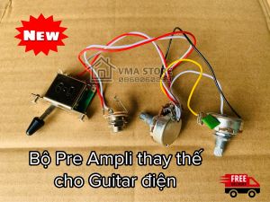 Bộ Pre Ampli chuyên dùng thay thế cho Guitar điện cần gạt 5 nấc phụ kiện Guitar chuẩn chất lượng tốt || VMA STORE