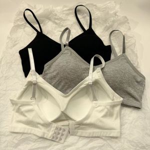 Yue Han Lin Suspender Vest Underwear for Women Student Middle School Bra Prevent Sagging Summer Thin High School Girls Bra