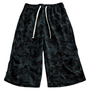OUMULONG | Cooling Camo Loose-fit Shorts