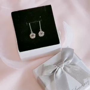 Her Jewellery Penelope Earrings - Luxury Crystal Embellishments plated with 18K Gold
